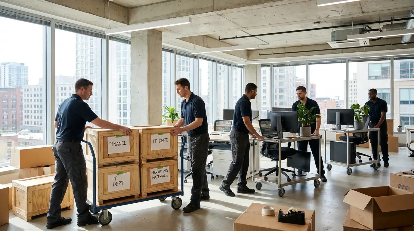 Office & Commercial Moving, AmeriSafe Van Lines