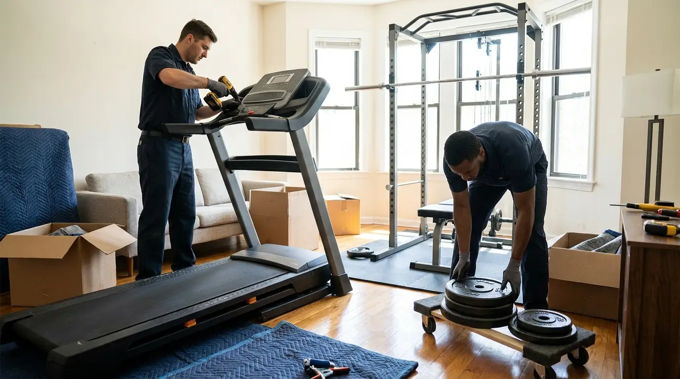 Fitness Equipment Moving, AmeriSafe Van Lines